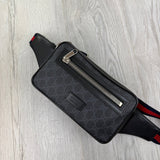 Gucci Men’s GG Black Belt Bag