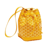 Goyard Petit Flot Bucket Bag Yellow