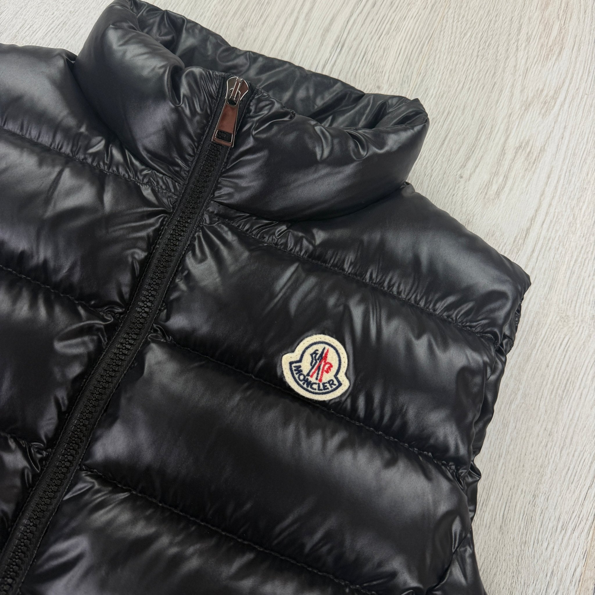 Moncler Women’s Black Ghany Quilted Down Vest Gilet - Size 4 - Morely TrendsMoncler Type here:)