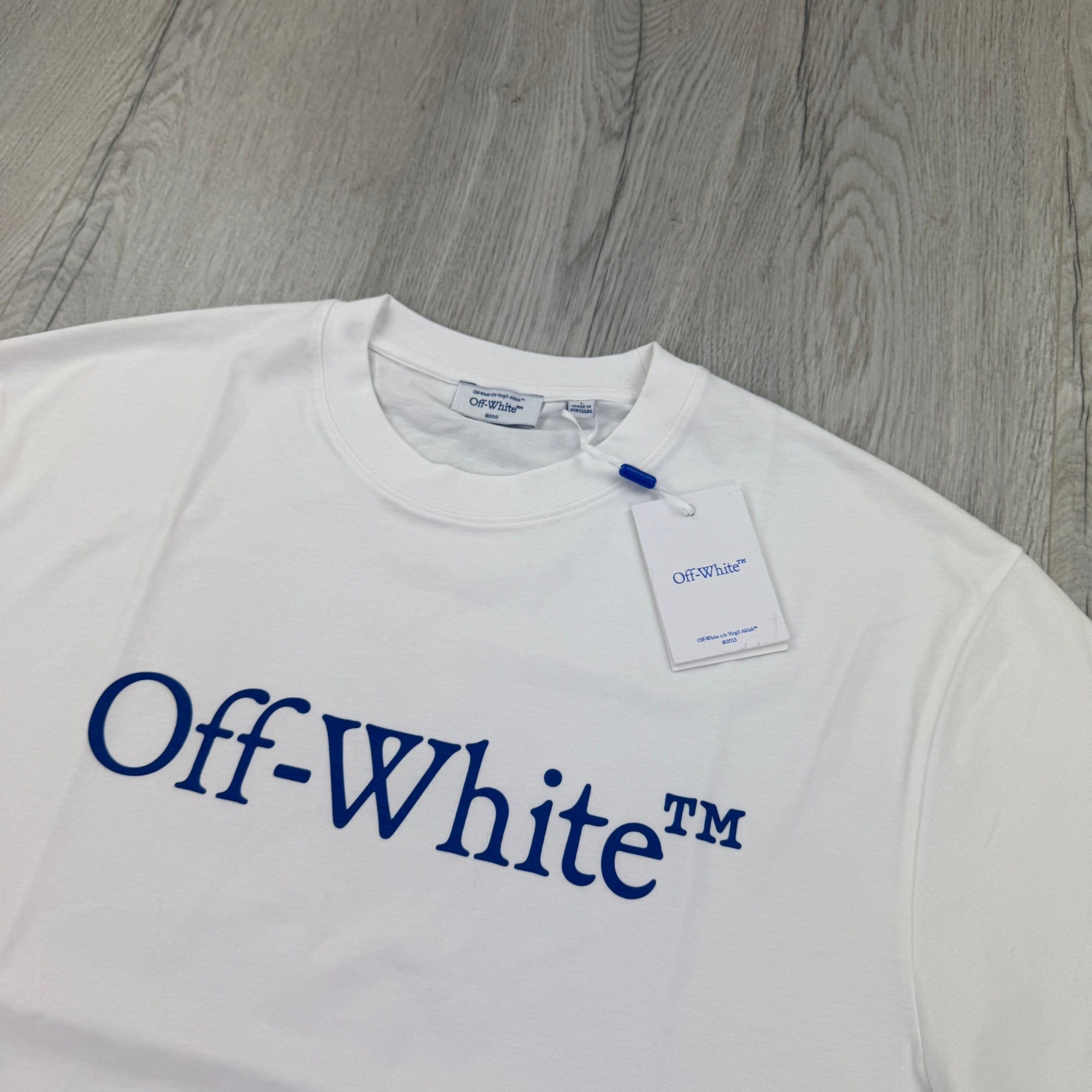 Off White Men’s White T-shirt - Large Oversized - Morely TrendsOff white Type here:)