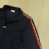 Moncler Men’s Navy Zip-up Track Jacket - XS