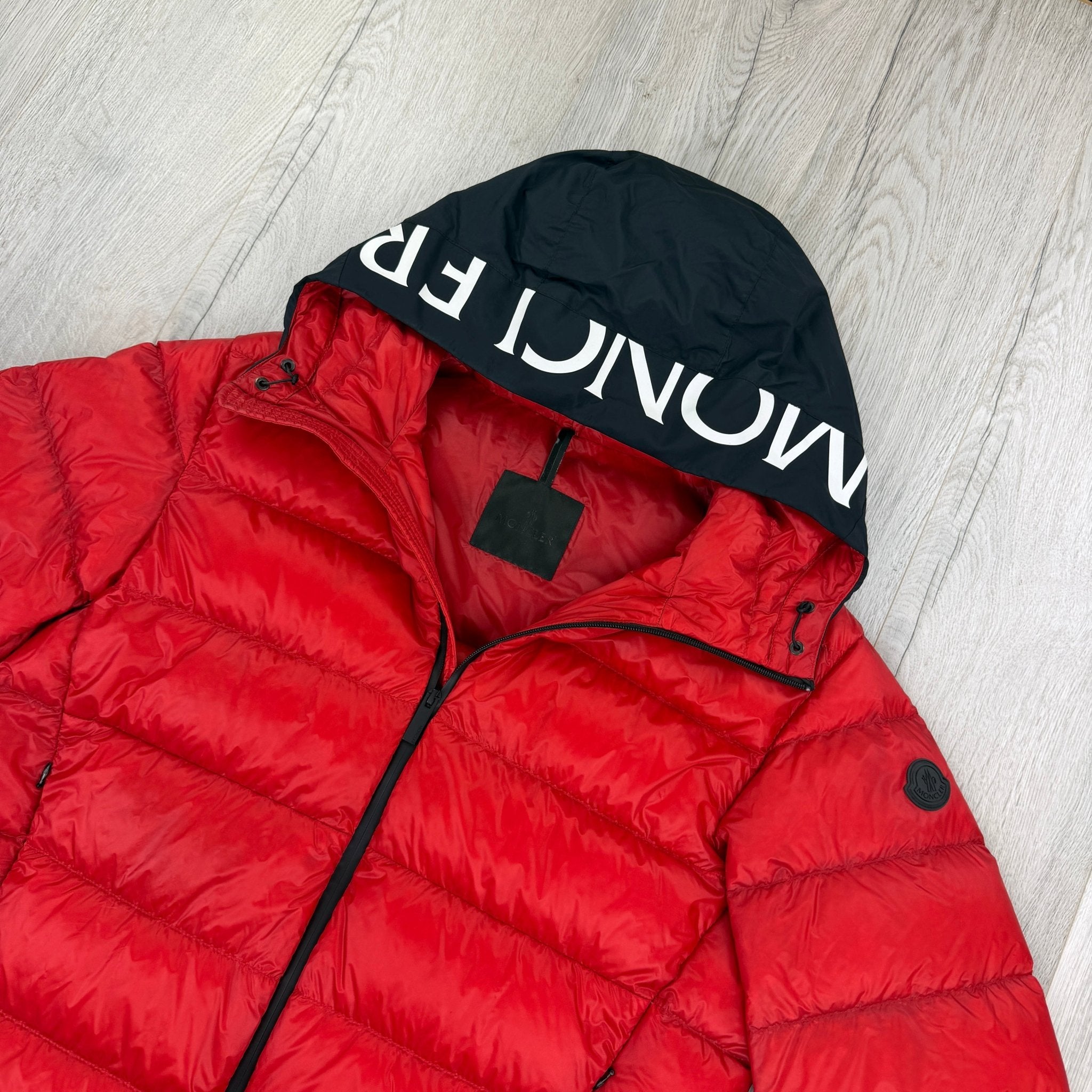 Moncler Men’s Provins Red Zip-up Down Jacket - Size 5 - Morely TrendsMoncler Type here:)