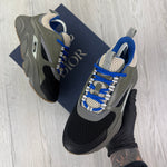 Dior B22 Men’s Khaki & Blue Trainers - 41 (Fit Uk 7) - Morely TrendsDior Type here:)