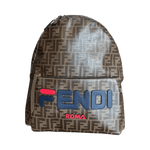 Fendi Fila Brown FF Monogram Backpack - Morely TrendsFendi Type here:)