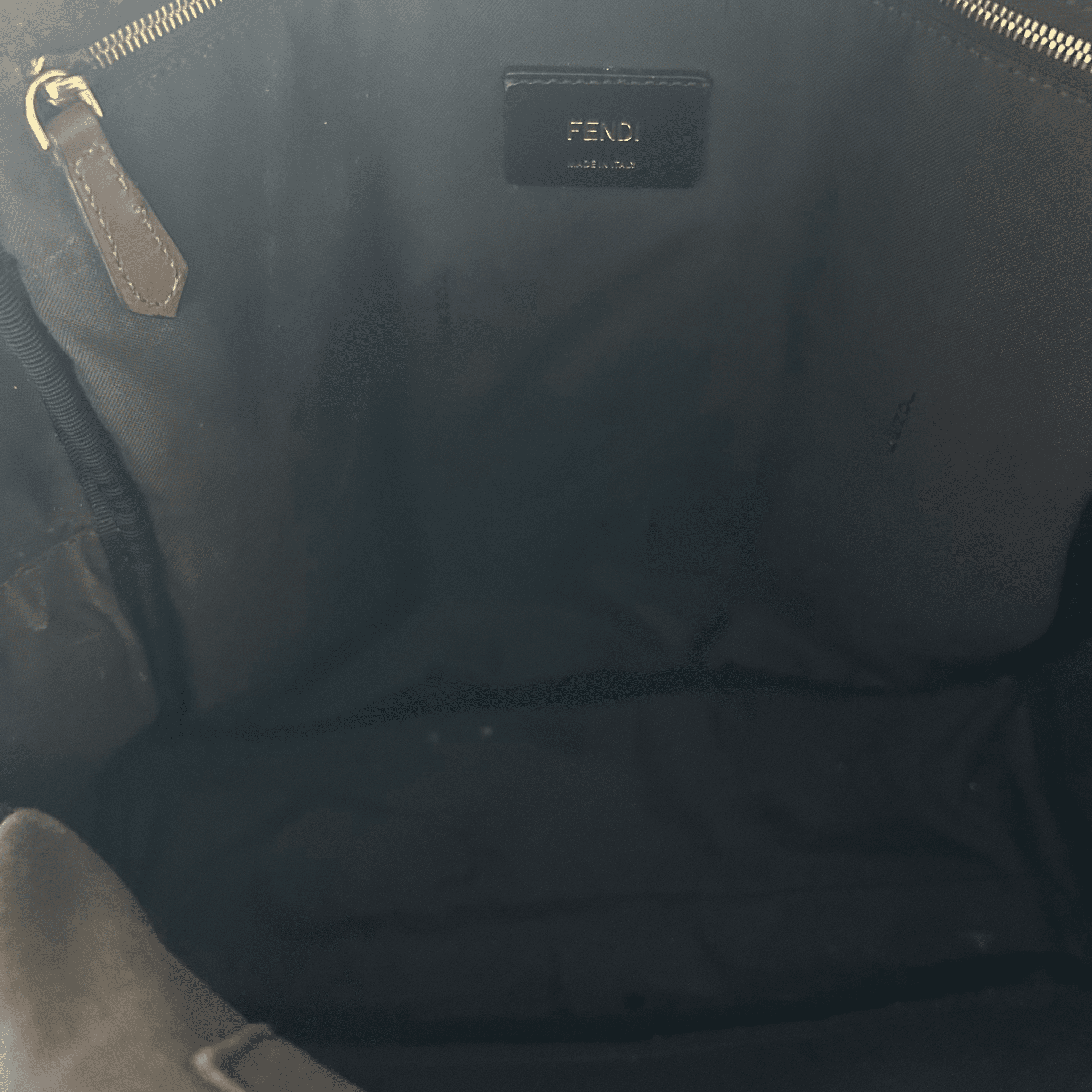 Fendi Fila Brown FF Monogram Backpack - Morely TrendsFendi Type here:)