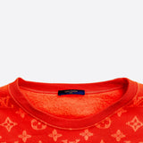 Louis Vuitton Orange Monogram Jacquard Sweater