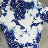 LV blue bandana tee XL