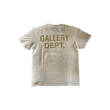 Gallery Dept Antique White & Black Sleep Apnea Logo T-Shirt - Morely TrendsGallery Dept Type here:)