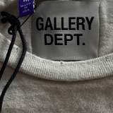 Gallery Dept Antique White & Black Sleep Apnea Logo T-Shirt - Morely TrendsGallery Dept Type here:)