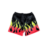 Gallery Dept Black & Multicolor Flame Graphic Zuma Shorts - Morely TrendsGallery Dept Type here:)