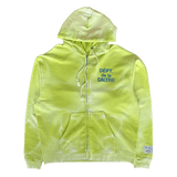Gallery Dept Lime Green Sun Faded French Logo Zip Up Hoodie - Morely TrendsGallery Dept Type here:)