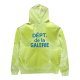 Gallery Dept Lime Green Sun Faded French Logo Zip Up Hoodie - Morely TrendsGallery Dept Type here:)