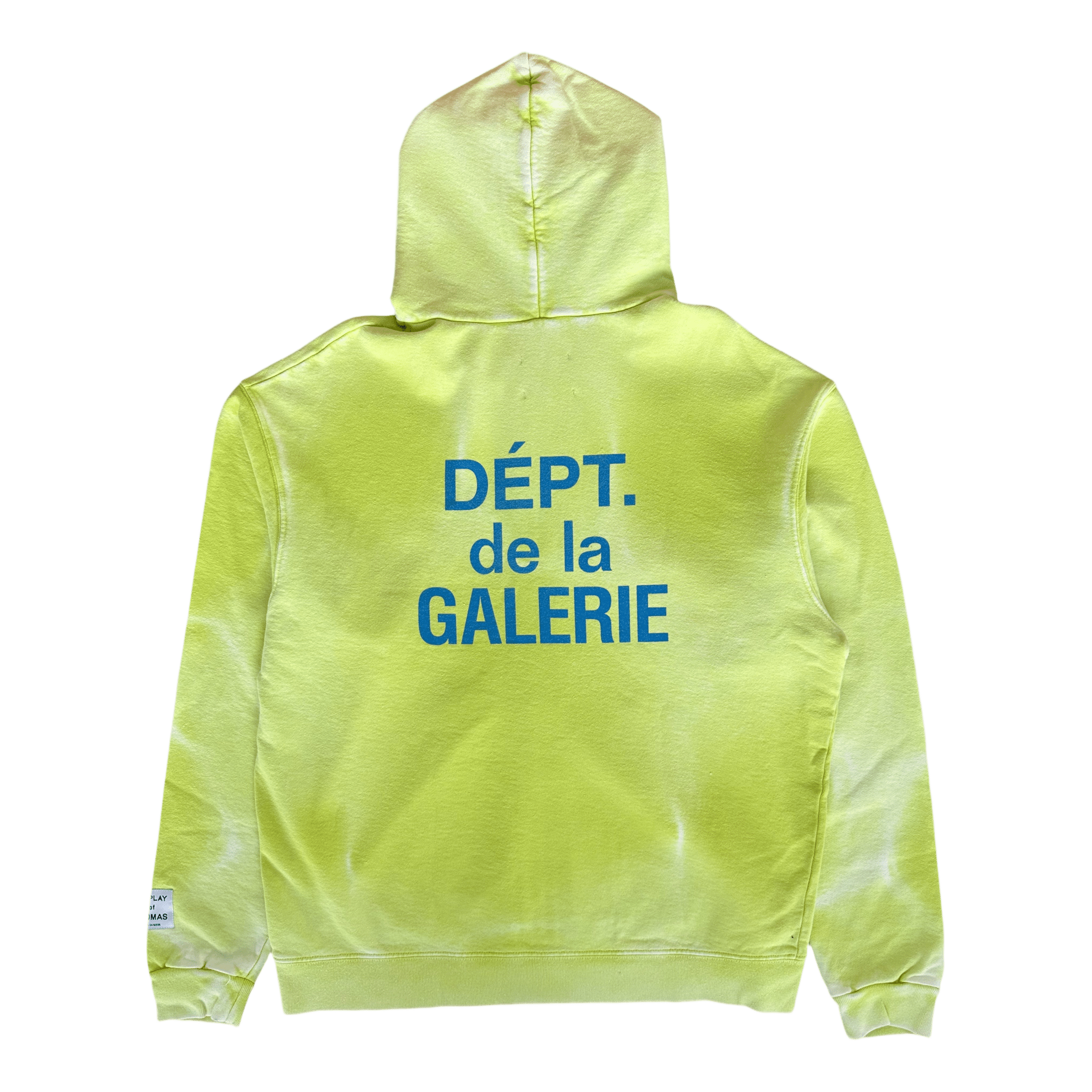 Gallery Dept Lime Green Sun Faded French Logo Zip Up Hoodie - Morely TrendsGallery Dept Type here:)