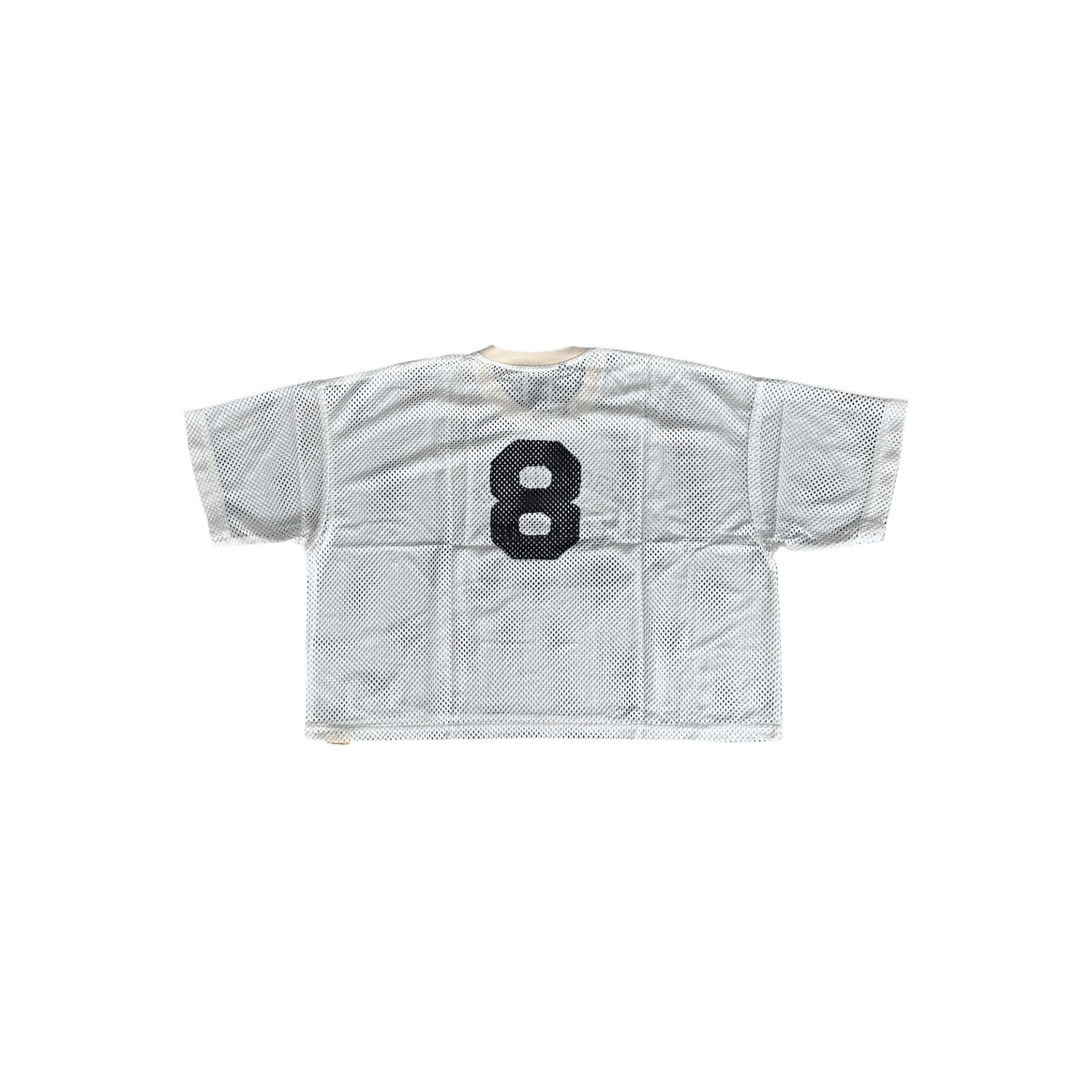 Gallery Dept White & Black Practice Mesh Jersey - Morely TrendsGallery Dept Type here:)