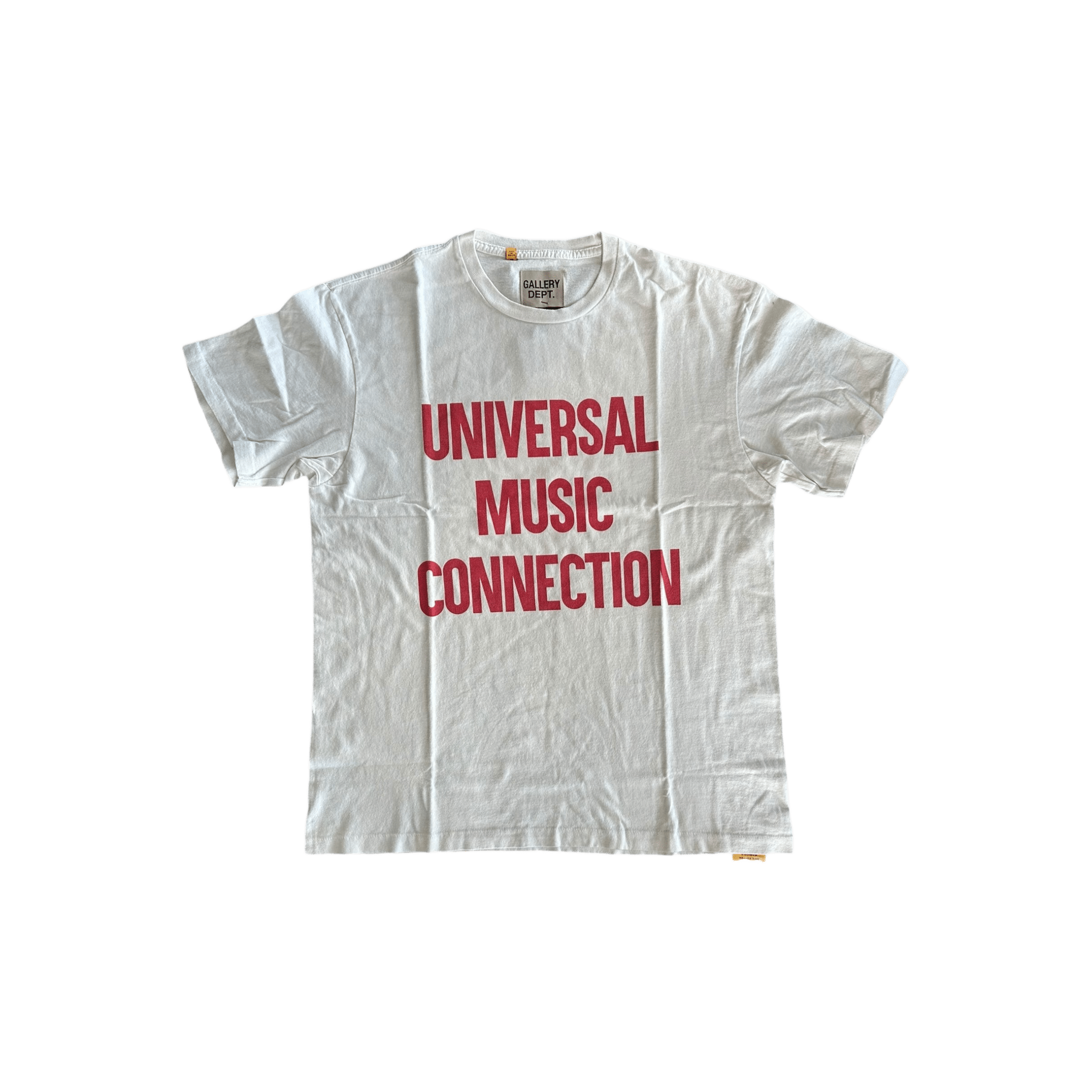 Gallery Dept White & Red Universal Music Connection T-Shirt - Morely TrendsGallery Dept Type here:)
