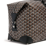 Side view of Goyard Bowling 55 Black Bag CISALPMMLTY09CL09P