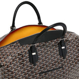 Top view of Goyard Bowling 55 Black Bag CISALPMMLTY09CL09P