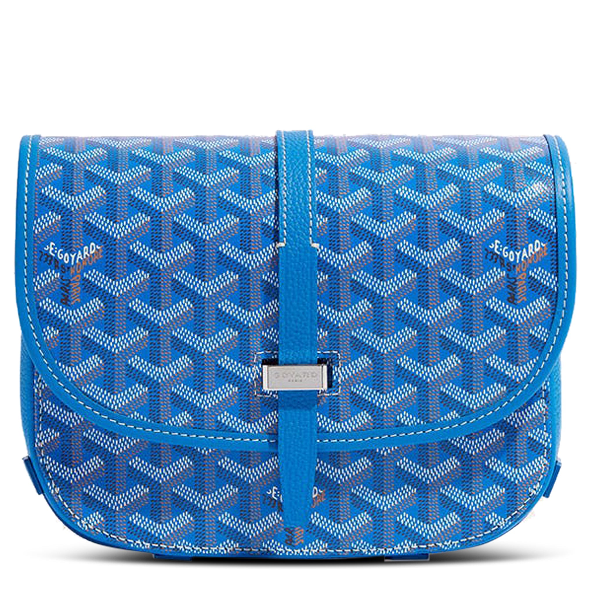 Image of Goyard Goyardine Belvedere II Sky Blue PM Messenger Bag