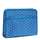 Goyard Jouvence GM Sky Blue Toiletry Bag - Morely TrendsGoyard Type here:)
