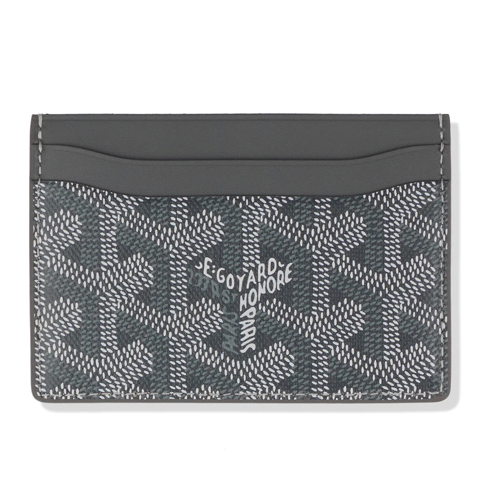 Image of Goyard Saint Sulpice Grey Card Holder