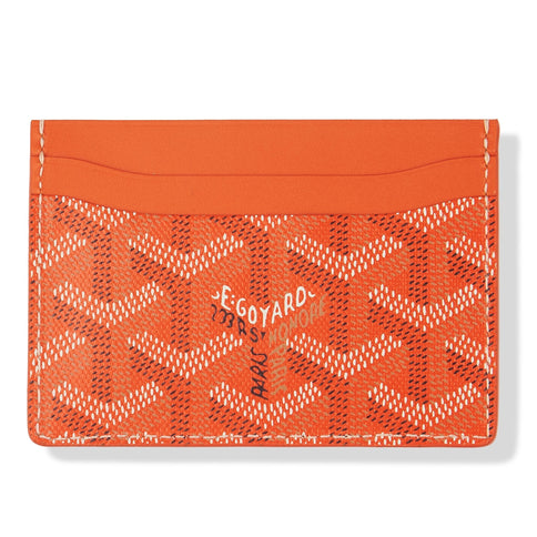 Image of Goyard Saint Sulpice Orange Card Holder