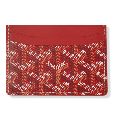 Image of Goyard Saint Sulpice Red Card Holder