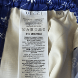 Gucci Adidas Blue & White Monogram Track Shorts - Morely TrendsGucci Type here:)