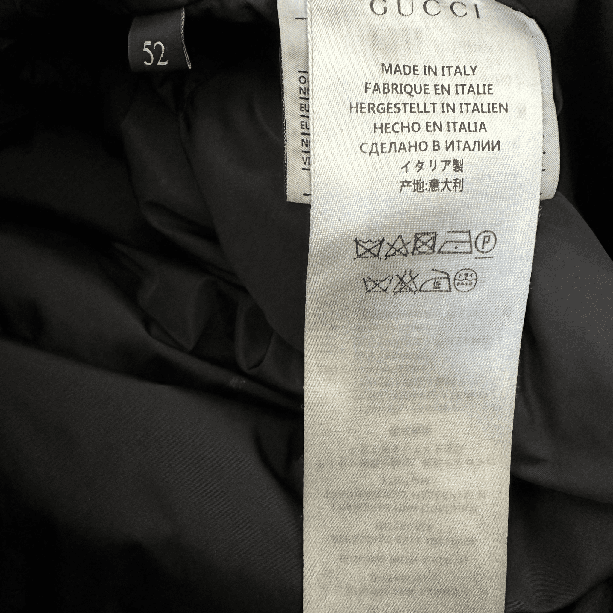 Gucci Black GG Monogram Puffer Jacket - Morely TrendsGucci Type here:)