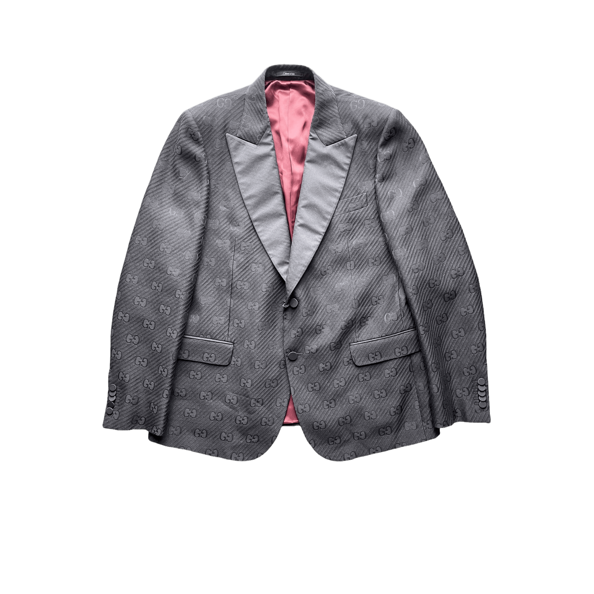 Gucci Black Monogram Blazer - Morely TrendsGucci Type here:)