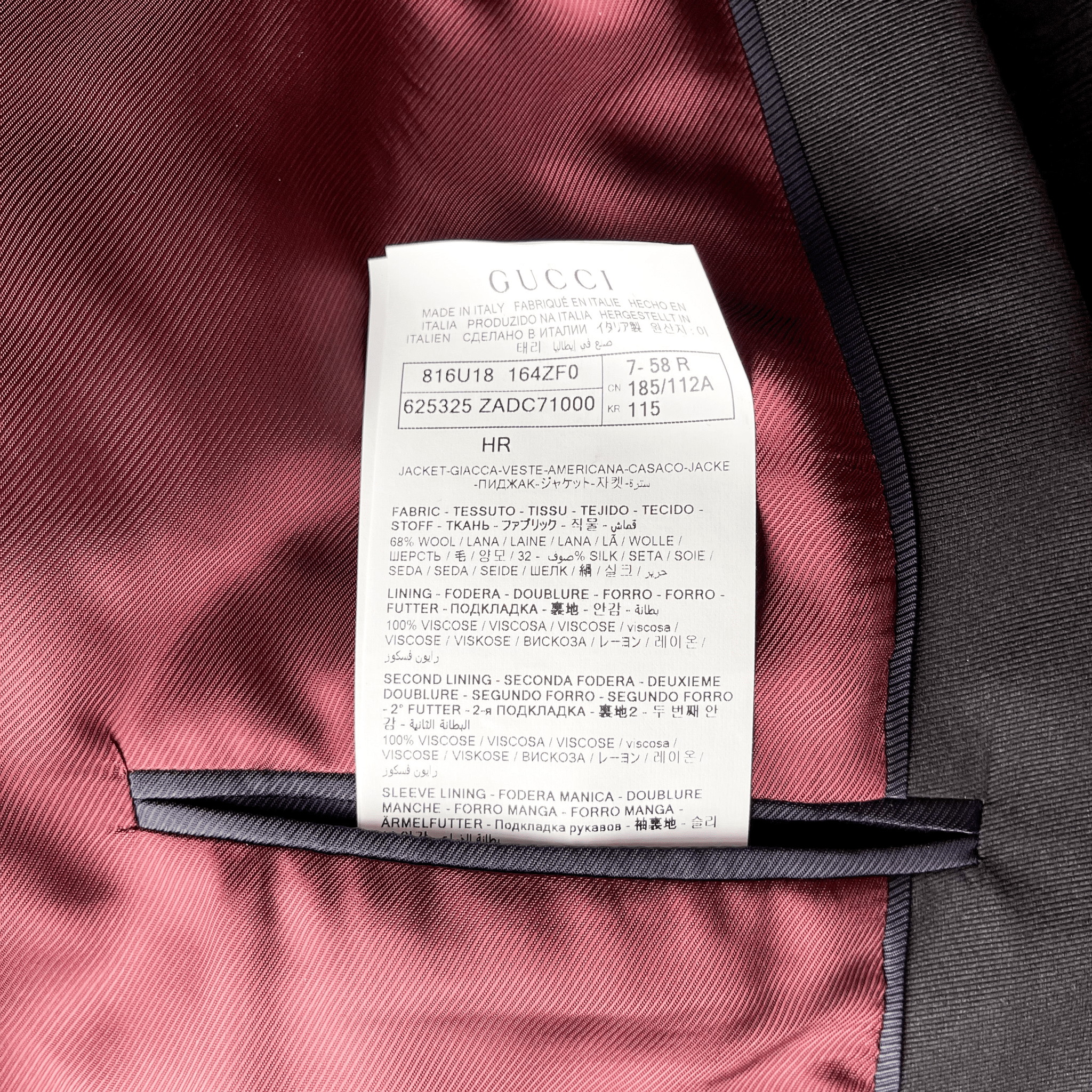 Gucci Black Monogram Blazer - Morely TrendsGucci Type here:)