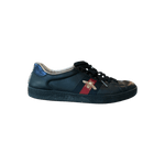 Gucci Black Navy & Red Striped Ace Sneaker - Morely TrendsGucci Type here:)