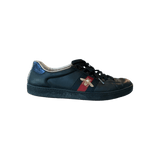 Gucci Black Navy & Red Striped Ace Sneaker - Morely TrendsGucci Type here:)