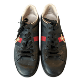 Gucci Black Navy & Red Striped Ace Sneaker - Morely TrendsGucci Type here:)