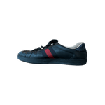 Gucci Black Navy & Red Striped Ace Sneaker - Morely TrendsGucci Type here:)
