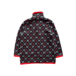 Gucci Black White & Red GG Monogram Alpaca Coat - Morely TrendsGucci Type here:)