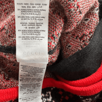 Gucci Black White & Red GG Monogram Alpaca Coat - Morely TrendsGucci Type here:)