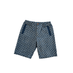 Gucci Blue & White GG Monogram Denim Shorts - Morely TrendsGucci Type here:)