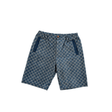Gucci Blue & White GG Monogram Denim Shorts - Morely TrendsGucci Type here:)