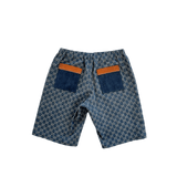 Gucci Blue & White GG Monogram Denim Shorts - Morely TrendsGucci Type here:)