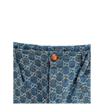 Gucci Blue & White GG Monogram Denim Shorts - Morely TrendsGucci Type here:)
