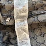 Gucci Blue & White GG Monogram Denim Shorts - Morely TrendsGucci Type here:)