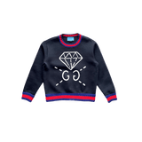 Gucci Ghost Diamond Logo Neoprene Sweater - Morely TrendsGucci Type here:)