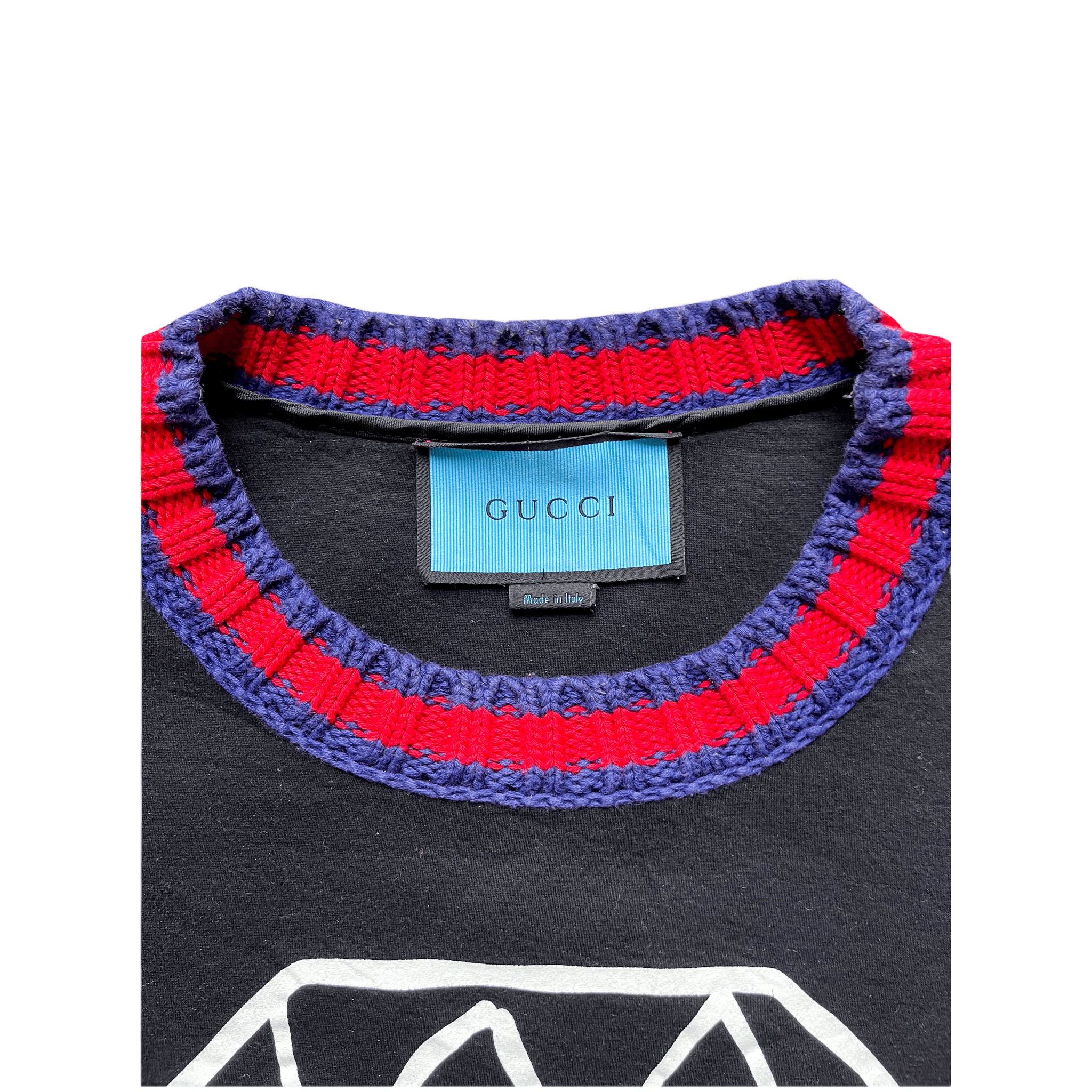 Gucci Ghost Diamond Logo Neoprene Sweater - Morely TrendsGucci Type here:)