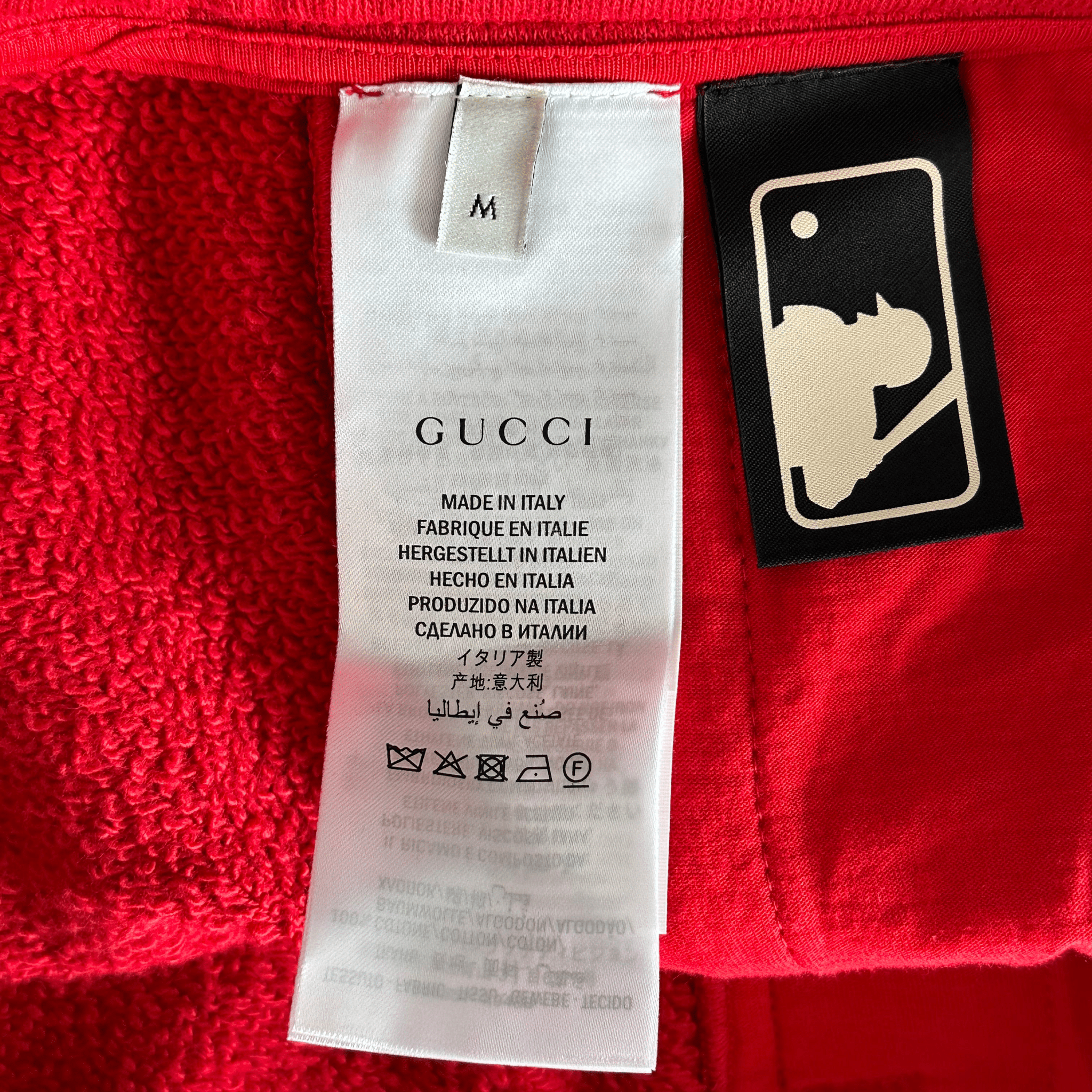 Gucci MLB Red & White San Francisco Giants Logo Shorts - Morely TrendsGucci Type here:)