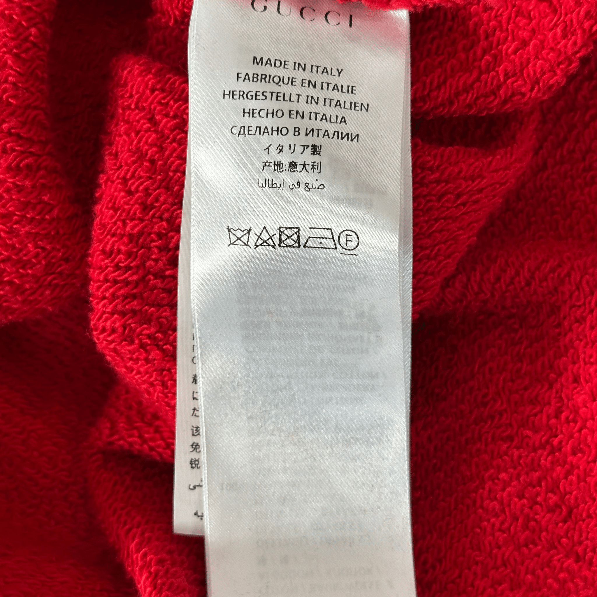 Gucci Red Sequin Blind For Love Hoodie - Morely TrendsGucci Type here:)