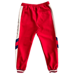 Gucci Red & White Striped Logo Trackpants - Morely TrendsGucci Type here:)