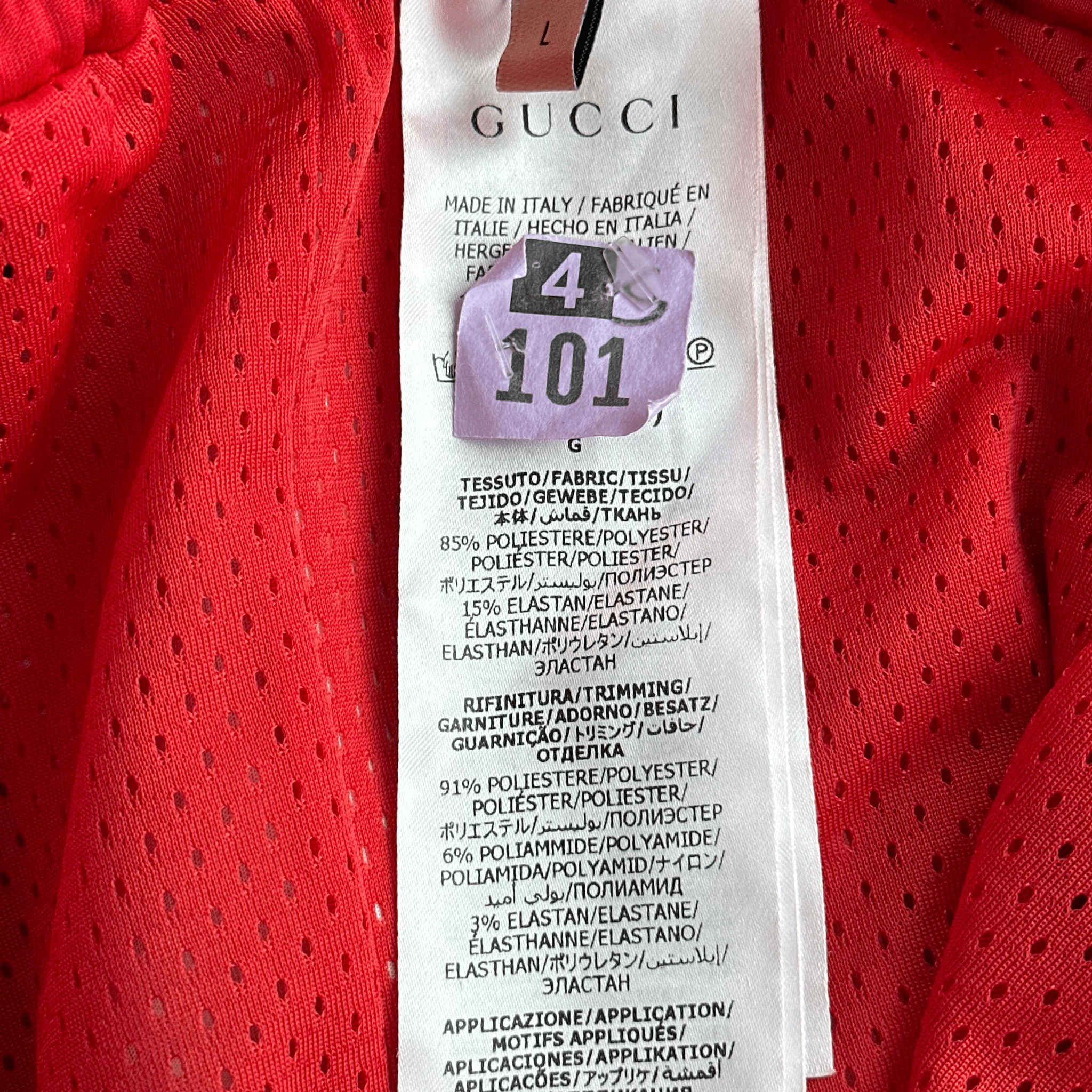 Gucci Red & White Striped Logo Trackpants - Morely TrendsGucci Type here:)