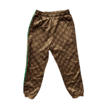 Gucci Tan Monogram Striped Track Pants - Morely TrendsGucci Type here:)