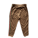 Gucci Tan Monogram Striped Track Pants - Morely TrendsGucci Type here:)