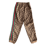 Gucci Tan Monogram Striped Track Pants - Morely TrendsGucci Type here:)